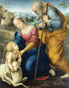 THE HOLY FAMILY Raphael